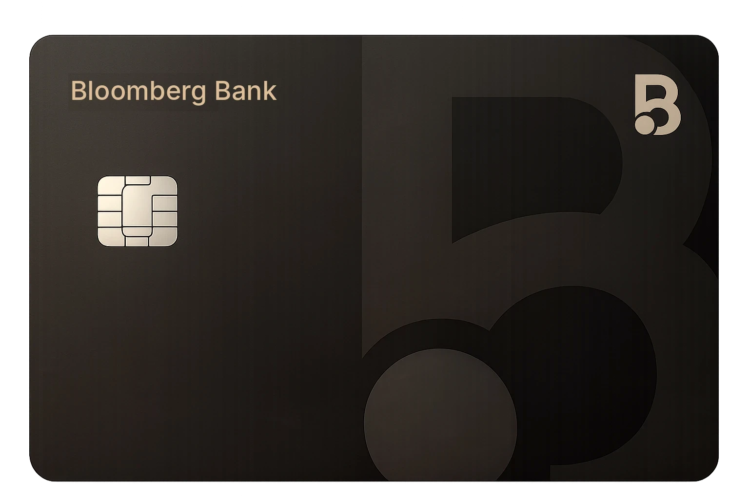 Bloomberg Bank graphite card